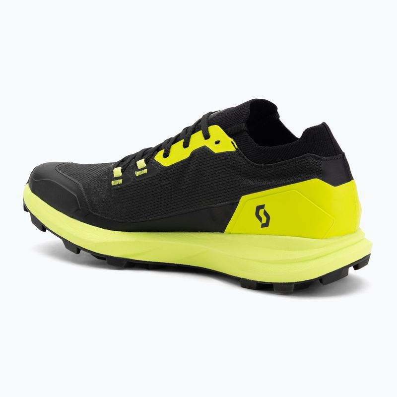 Încălțăminte de alergare pentru bărbați SCOTT Supertrac RC 3 black/safety yellow 3
