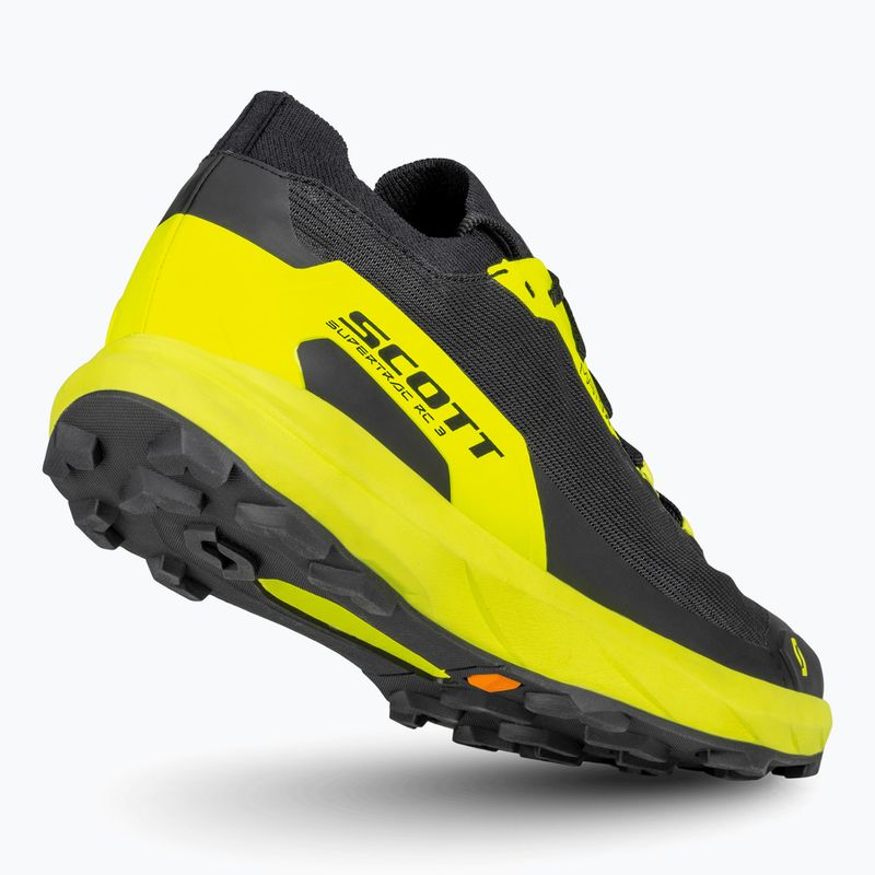 Încălțăminte de alergare pentru bărbați SCOTT Supertrac RC 3 black/safety yellow 13