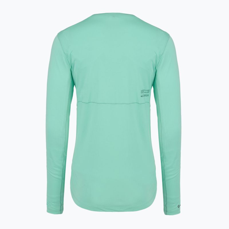 Longsleeve de alergare pentru femei SCOTT Endurance Tech miami green 2