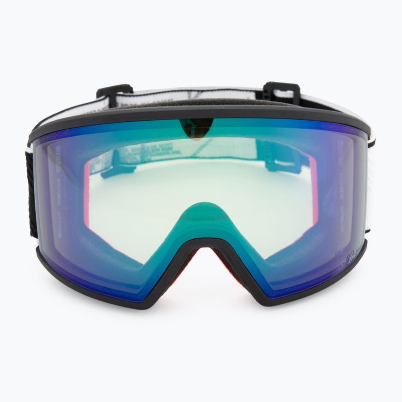Ochelari de schi SCOTT Ambit black/white/amp aurora green chrome 2