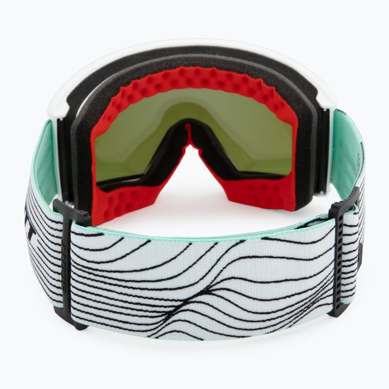 Ochelari de schi SCOTT Ambit white/mint green/amp lavender chrome 3