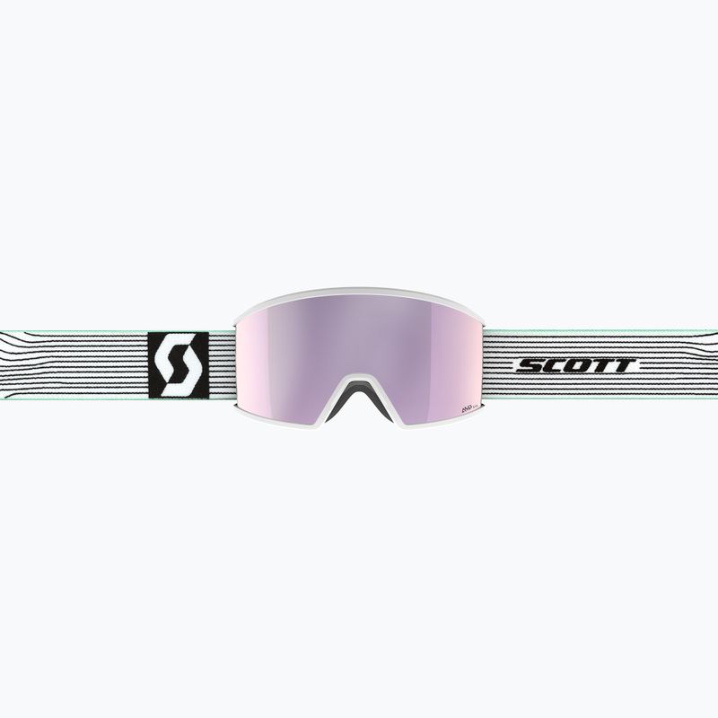 Ochelari de schi SCOTT Ambit white/mint green/amp lavender chrome 2