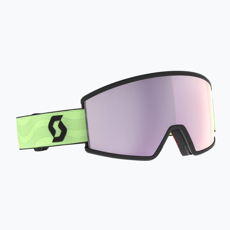 Ochelari de schi SCOTT Ambit Compact glow green/amp lavender chrome 5