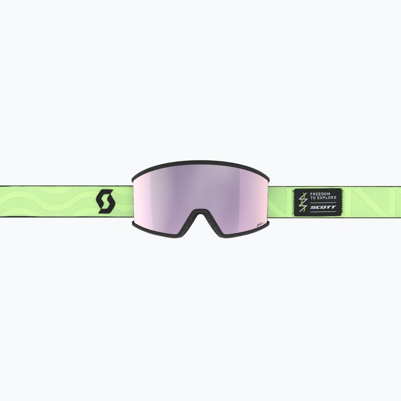 Ochelari de schi SCOTT Ambit Compact glow green/amp lavender chrome 6