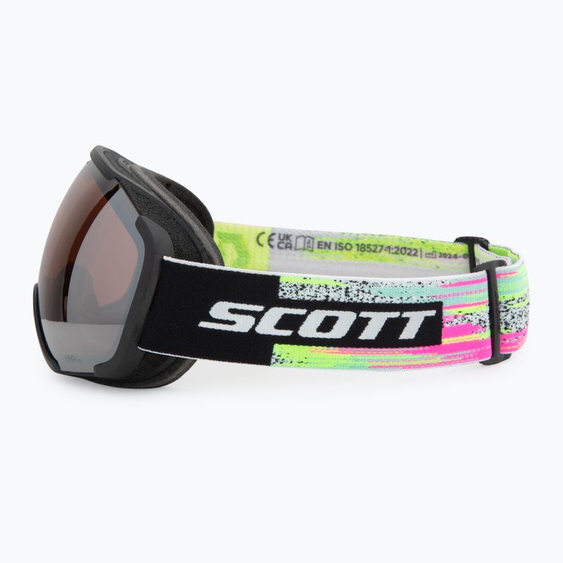 Ochelari de schi SCOTT Faze II black/neon yellow/amp silver chrome 4