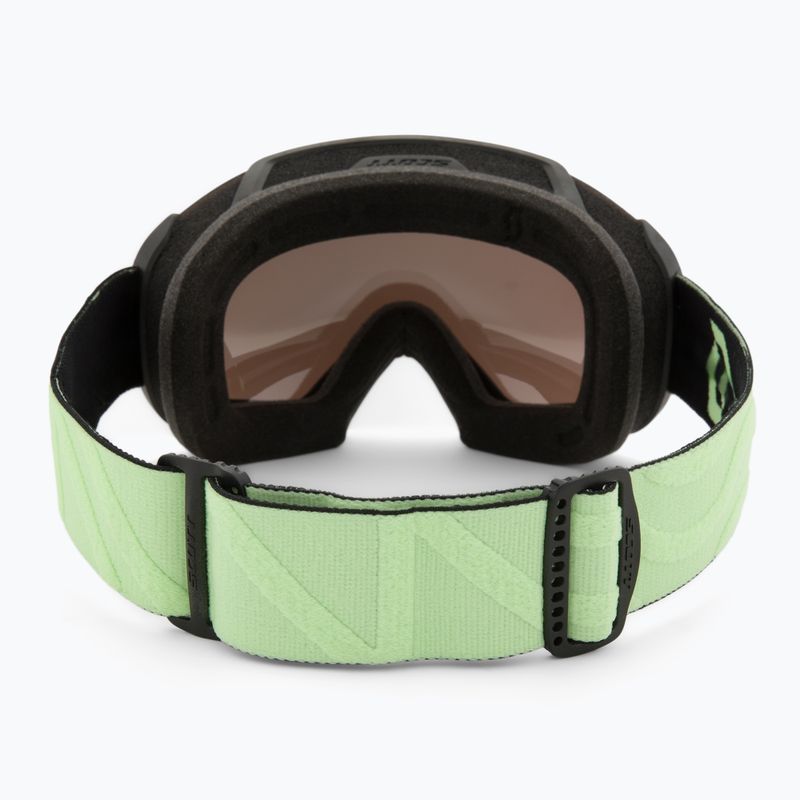 Ochelari de schi SCOTT Faze II glow green/amp black chrome 3