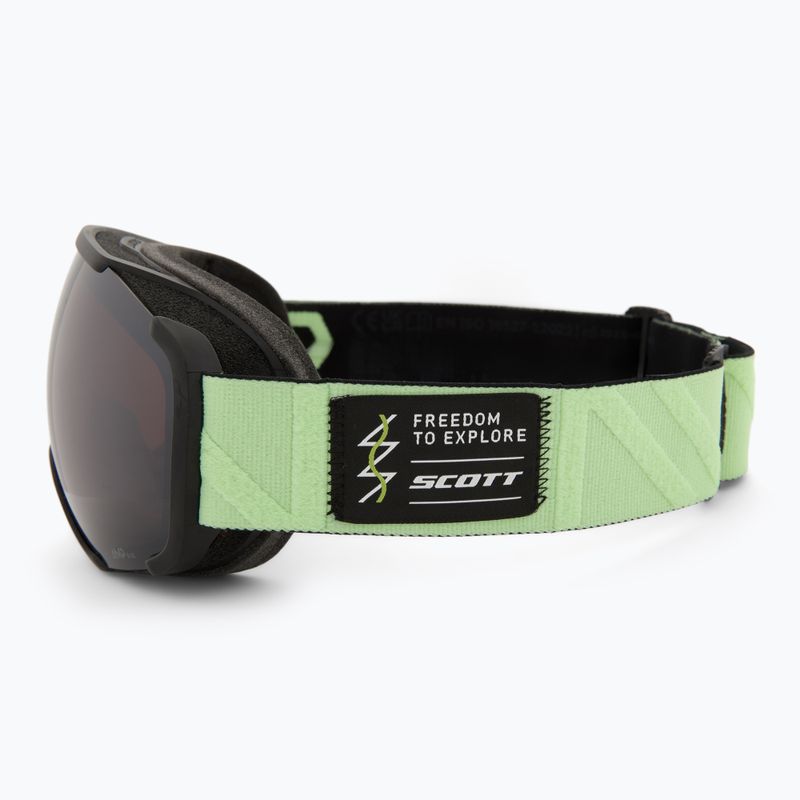 Ochelari de schi SCOTT Faze II glow green/amp black chrome 4