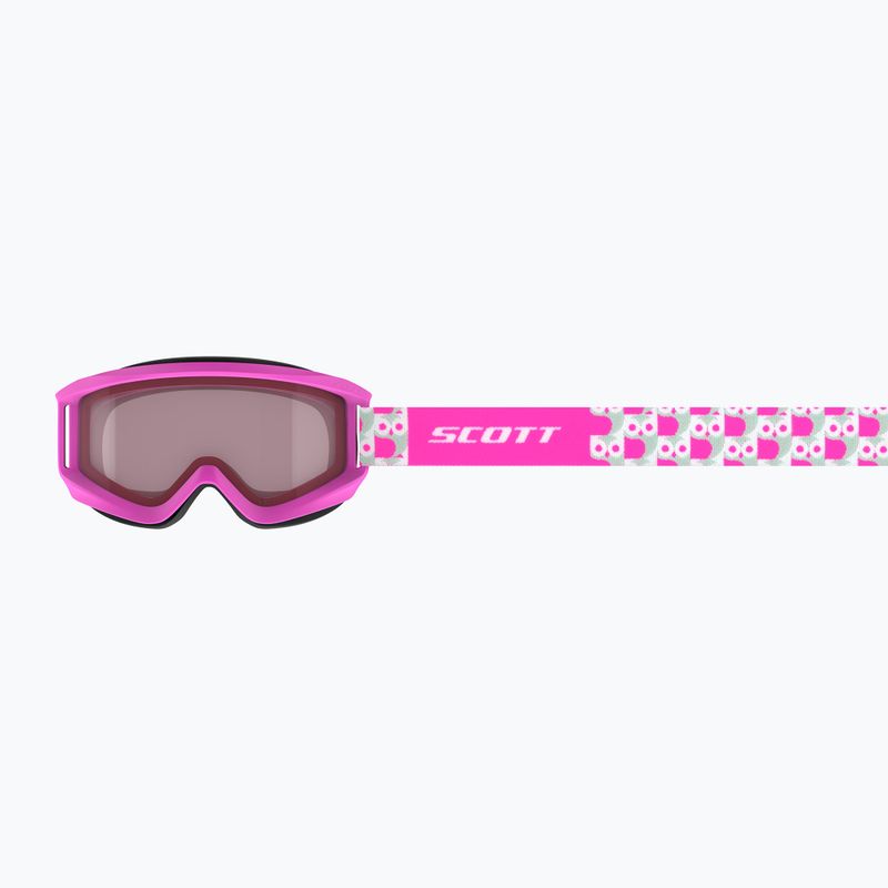 Ochelari de schi pentru copii SCOTT Agent neon pink/enhancer 6