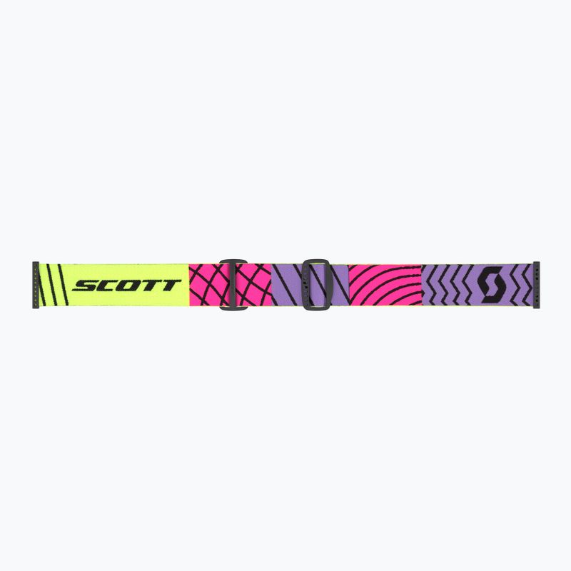 Ochelari de schi pentru copii SCOTT Witty SGL purple/neon pink/enhancer 3