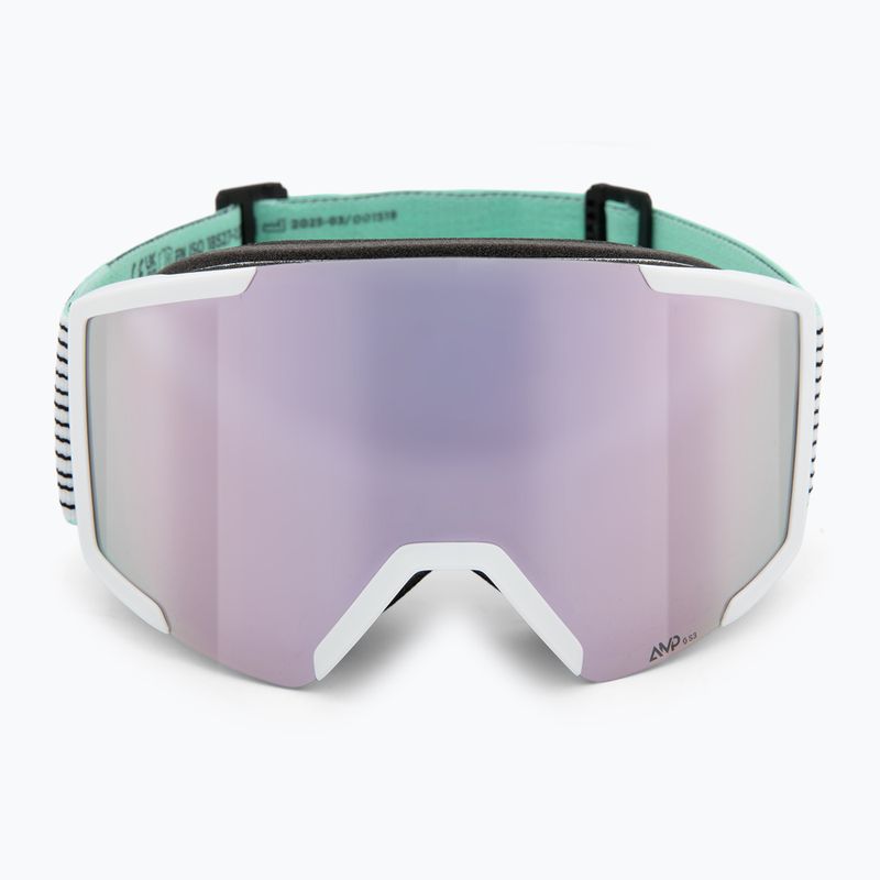 Ochelari de schi SCOTT Shield white/mint green/amp lavender chrome 2