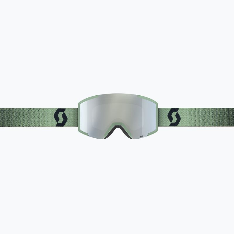 Ochelari de schi SCOTT Shield soft green/black/amp white chrome 2