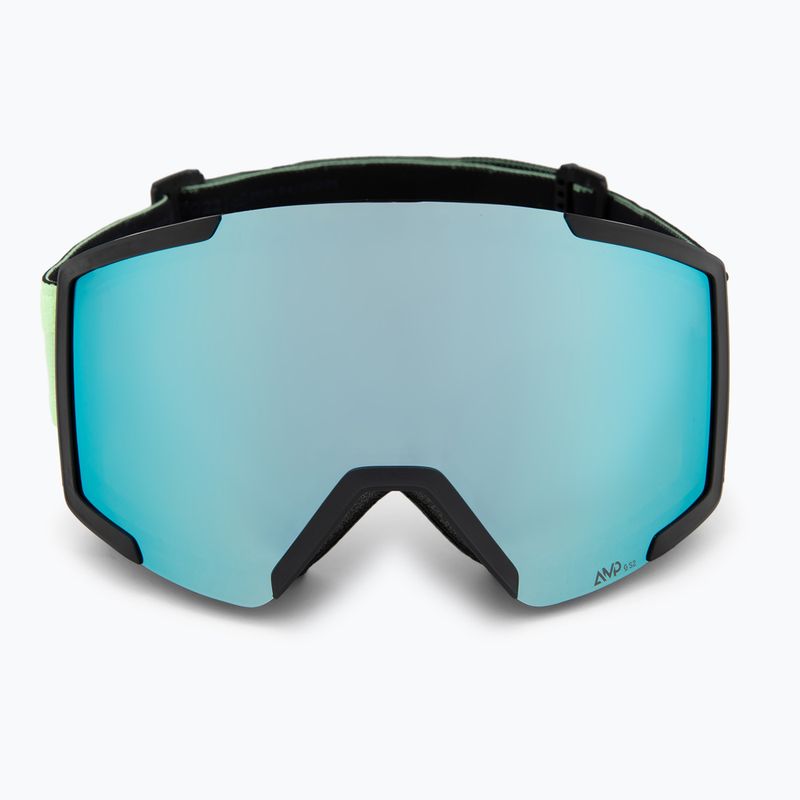 Ochelari de schi SCOTT Shield glow green/amp ice chrome 2