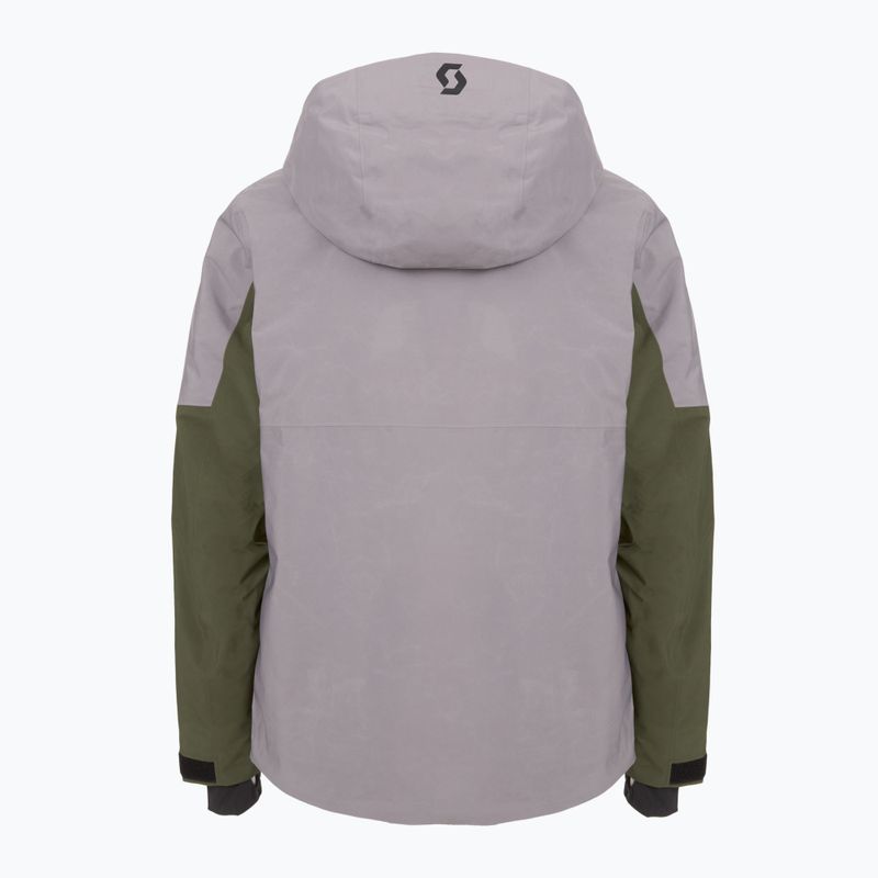 Geacă de schi pentru bărbați SCOTT Ultimate GTX Douglas Green/Evening Grey 2