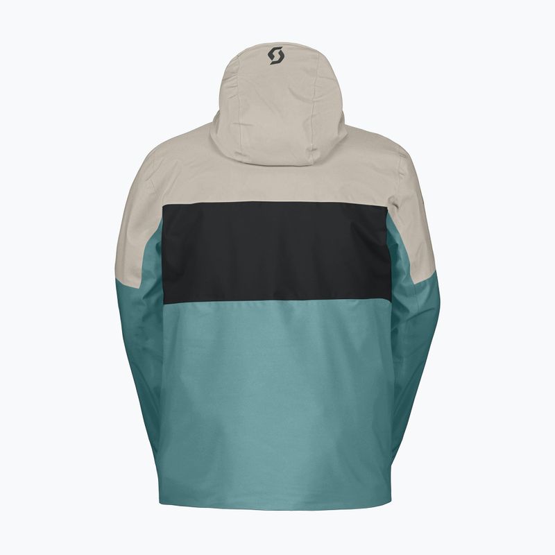 Geacă de schi pentru bărbați SCOTT Ultimate Dryo 10 frozen blue/dust white 2