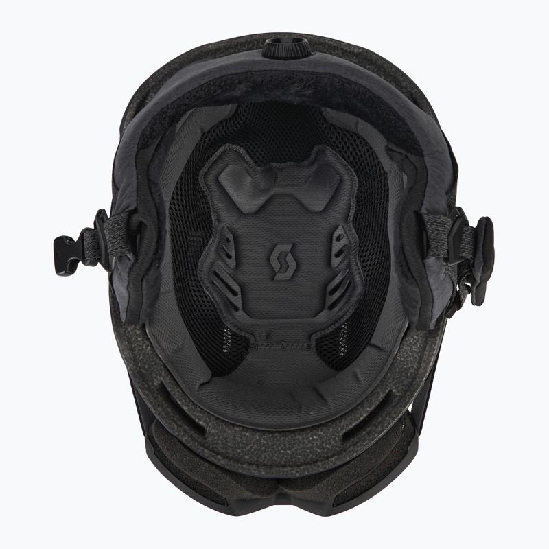 Cască de schi SCOTT Track + Gogle Factor Pro Combo mineral black/amp silver chrome 5