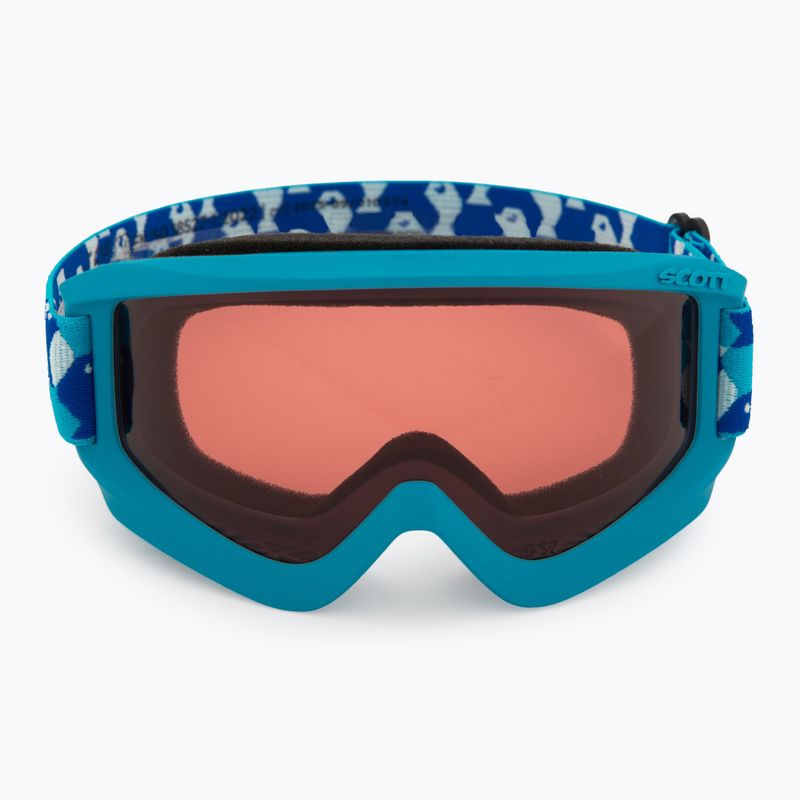 Ochelari de schi pentru copii SCOTT Agent ocean blue/enhancer 2