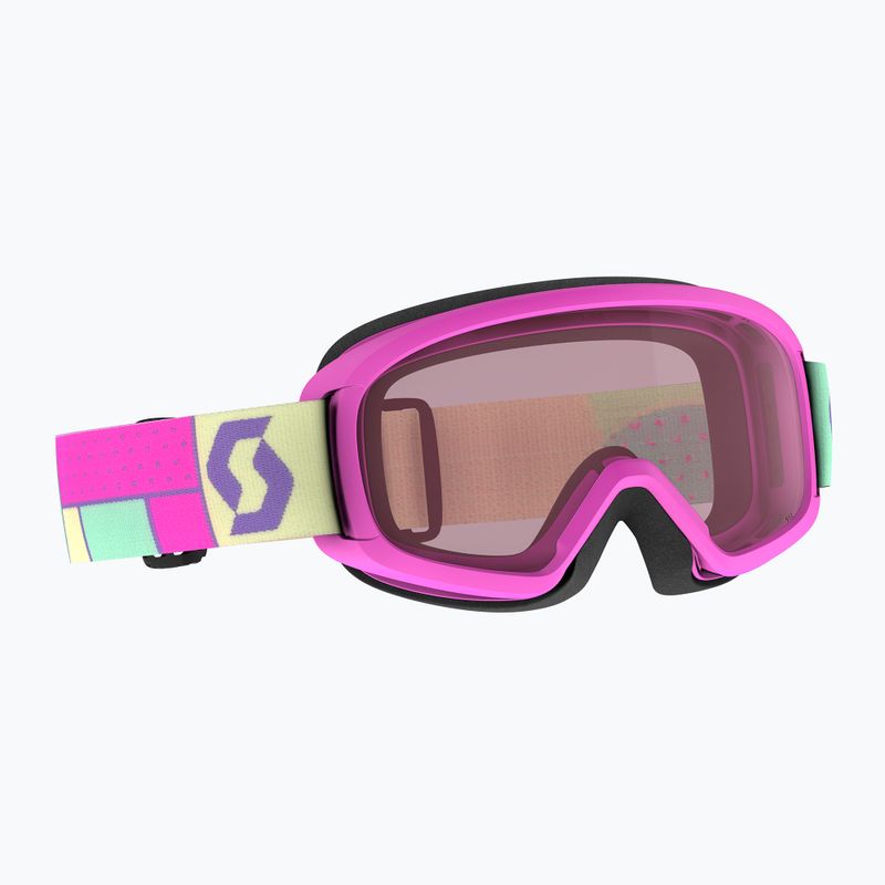 Ochelari de schi pentru copii SCOTT Witty SGL neon pink/enhancer
