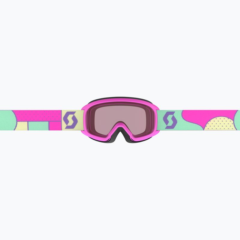 Ochelari de schi pentru copii SCOTT Witty SGL neon pink/enhancer 2