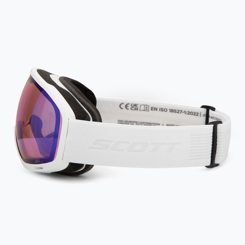 Ochelari de schi SCOTT Unlimited II OTG mineral white/amp iluminator blue chrome 4
