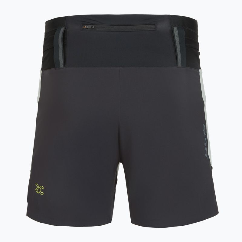 Pantaloni scurți de alergare pentru bărbați SCOTT Trail RC Run spray grey/black 2