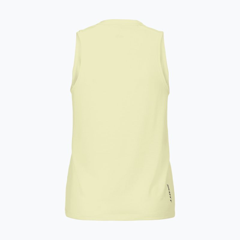 Tricou de alergare pentru femei SCOTT Endurance LT Tank pastel yellow 2