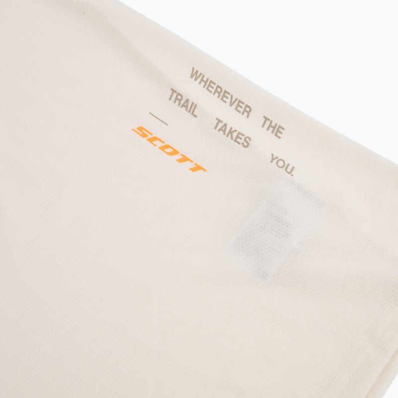 Tricou de alergare pentru bărbați SCOTT Endurance DRI Tee cotton white/toast beige 3