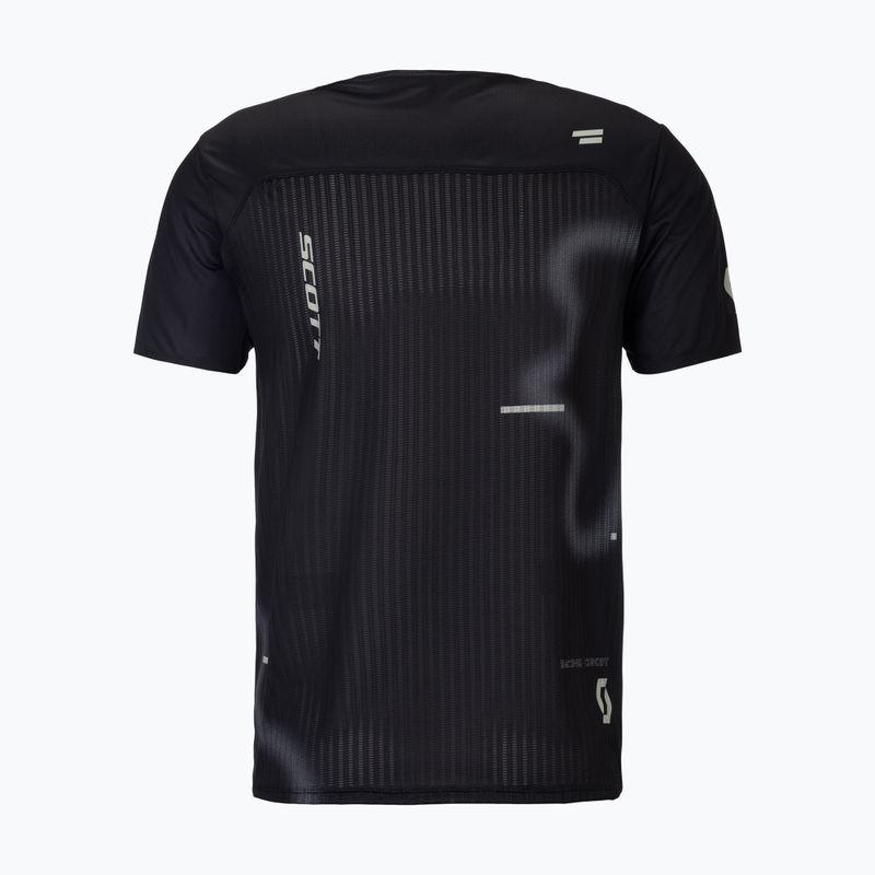 Tricou de alergare pentru bărbați SCOTT RC Run black/spray grey 2