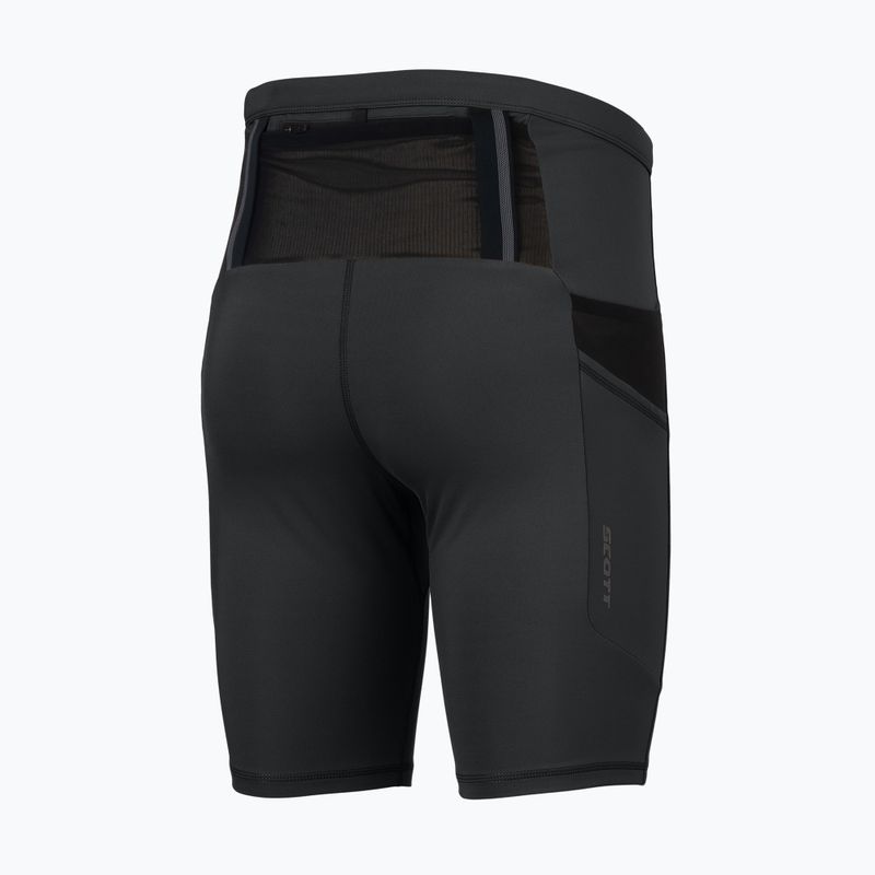 Pantaloni scurți de alergare pentru bărbați SCOTT Endurance Tech Tight black 2