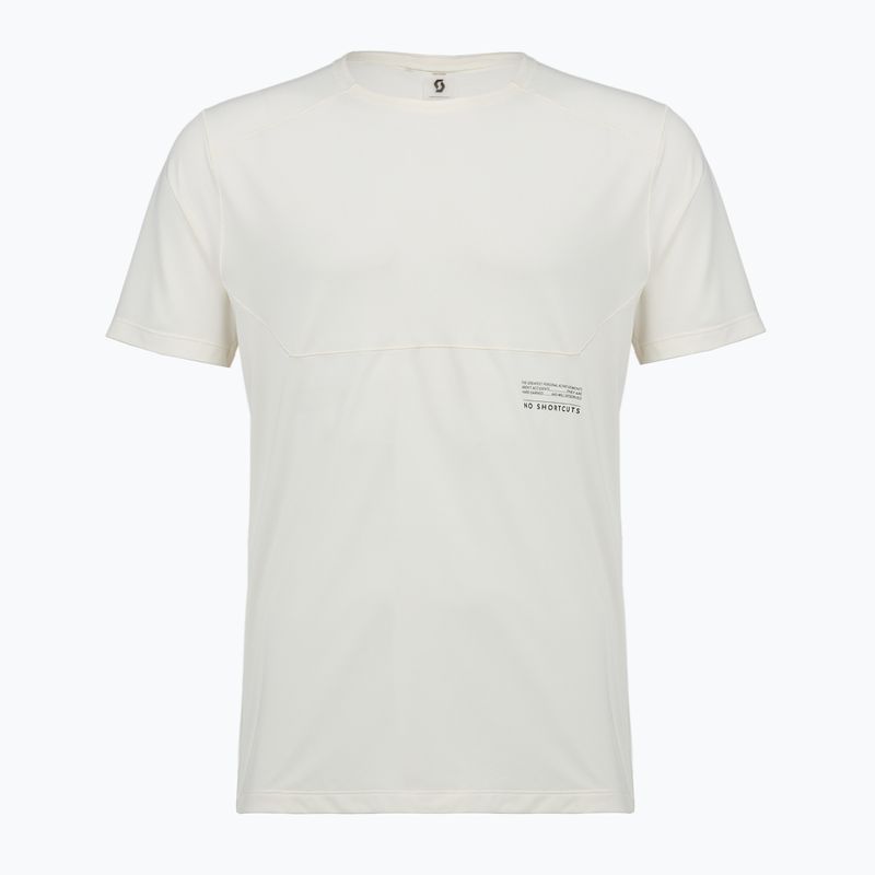 Tricou de alergare pentru bărbați SCOTT Endurance Tech cotton white