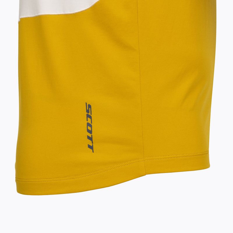 Tricou de alergare pentru bărbați SCOTT Endurance Tech white/sundial yellow 4