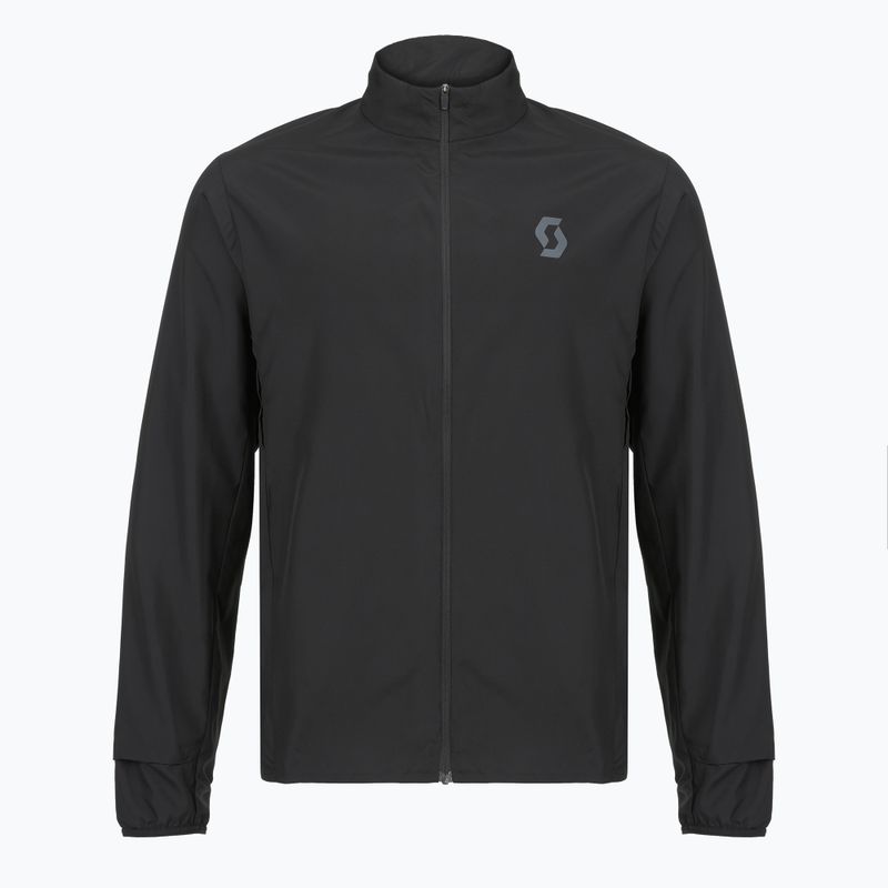 Geacă de alergare pentru bărbați SCOTT Endurance Tech Windbreaker black