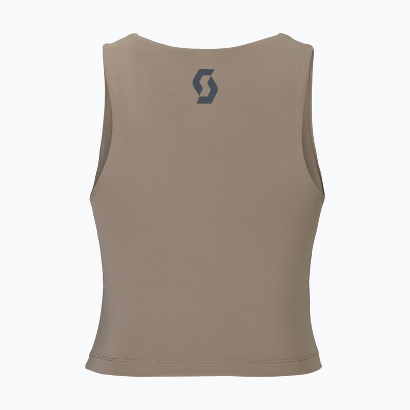 Top de antrenament SCOTT Endurance Crop toast beige 2