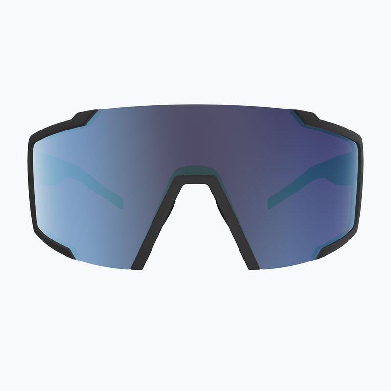 Ochelari de soare SCOTT Shield Compact black/amp beryl blue chrome 2