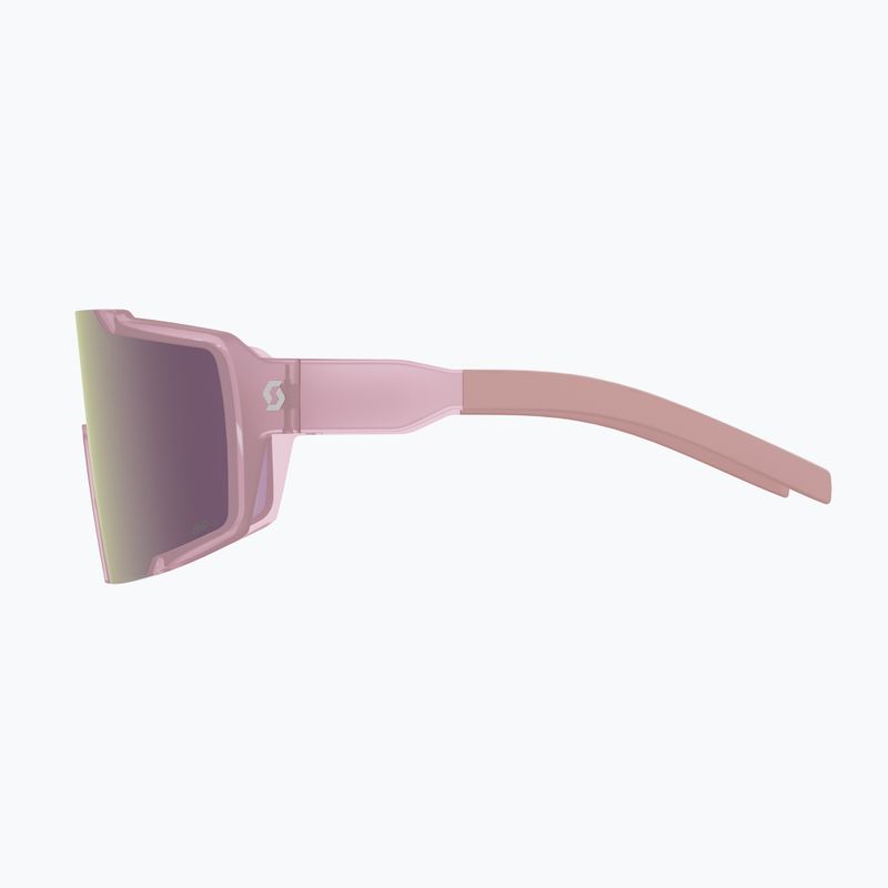 Ochelari de soare SCOTT Shield Compact light pink/amp lavender chrome 3