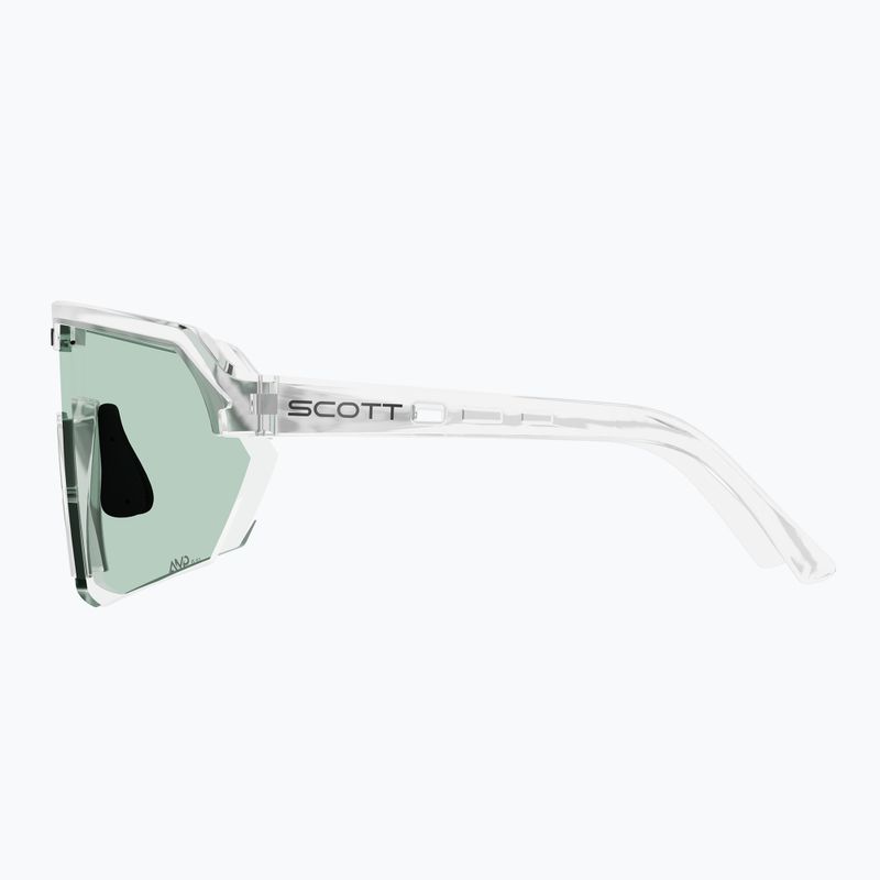 Ochelari de soare SCOTT Sport Shield Translucent/Amp Green 3