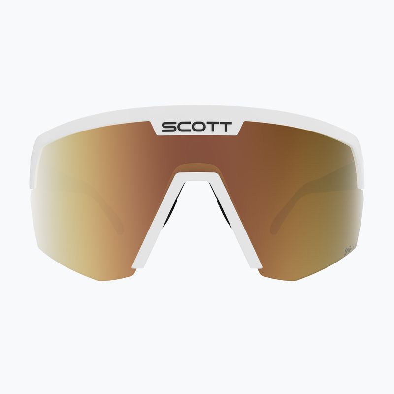 Ochelari de soare SCOTT Sport Shield LS white matt/amp ls gold chrome 2