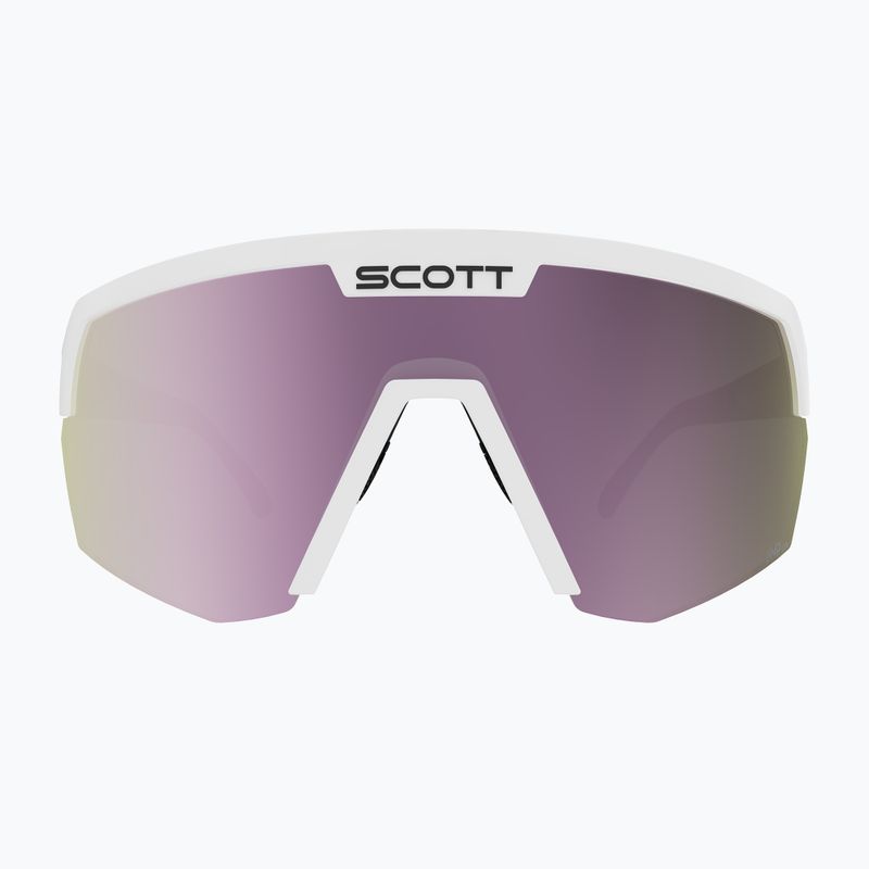 Ochelari de soare SCOTT Sport Shield white matt/amp lavender chrome 2