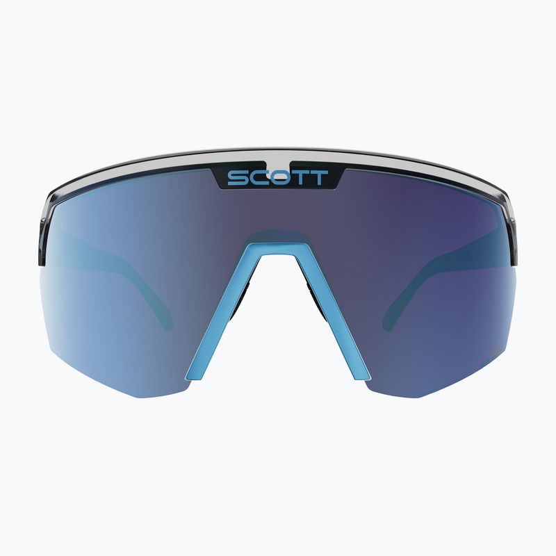 Ochelari de soare SCOTT Sport Shield black/neon blue/amp beryl blue chrome 2