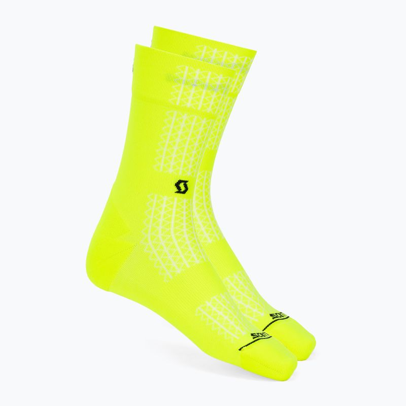 Șosete SCOTT Performance Crew safety yellow