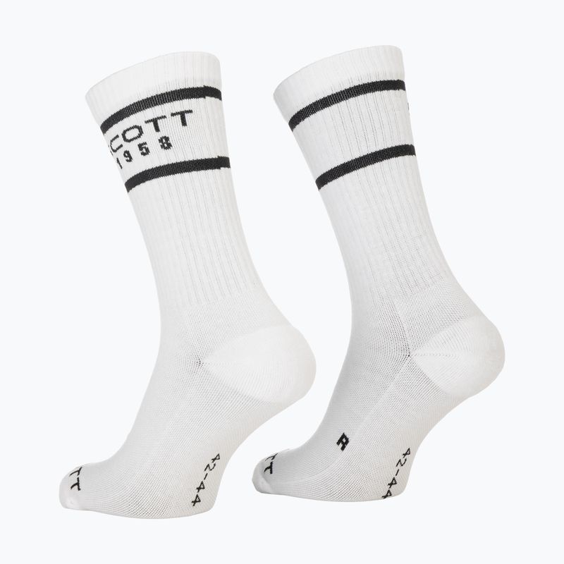 Șosete SCOTT Retro Casual Crew 3 pairs white/black 3