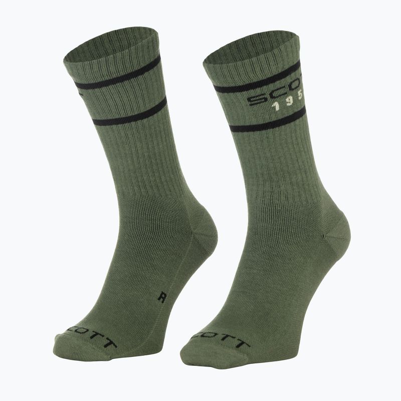 Șosete SCOTT Retro Casual Crew 3 pairs tranguil green 2