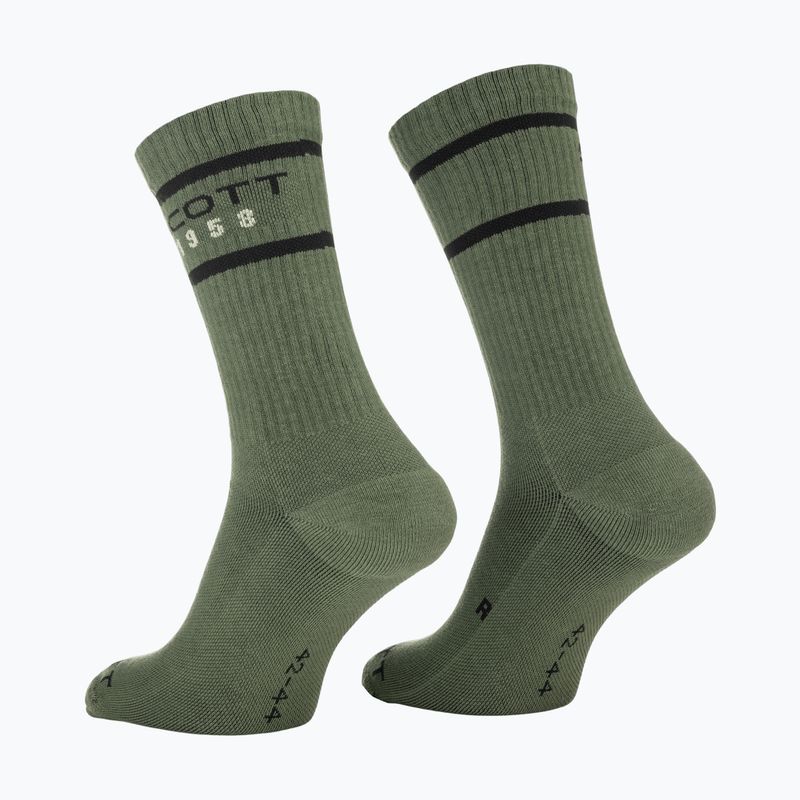 Șosete SCOTT Retro Casual Crew 3 pairs tranguil green 3