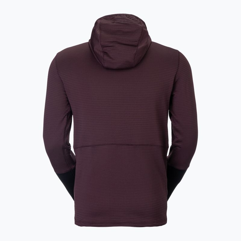 Bluză fleece pentru bărbați SCOTT Defined Light Hoody cocoa red/black 2