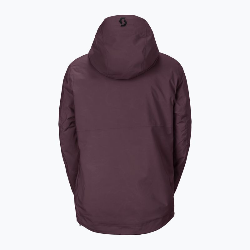Geacă de schi pentru bărbați SCOTT Ultimate GTX cocoa red 2