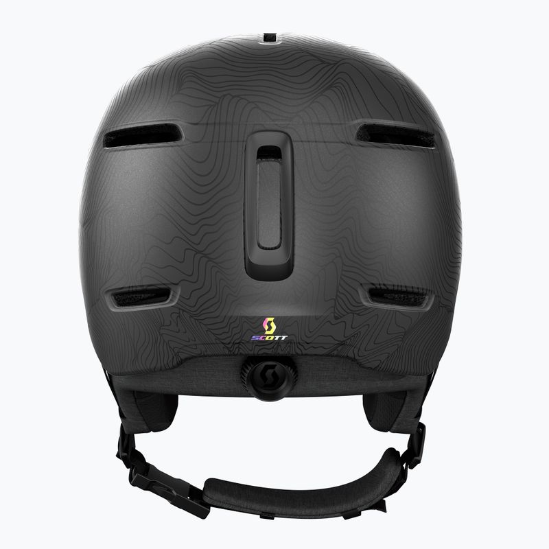 Cască de schi SCOTT Track granite black/holo silver 3