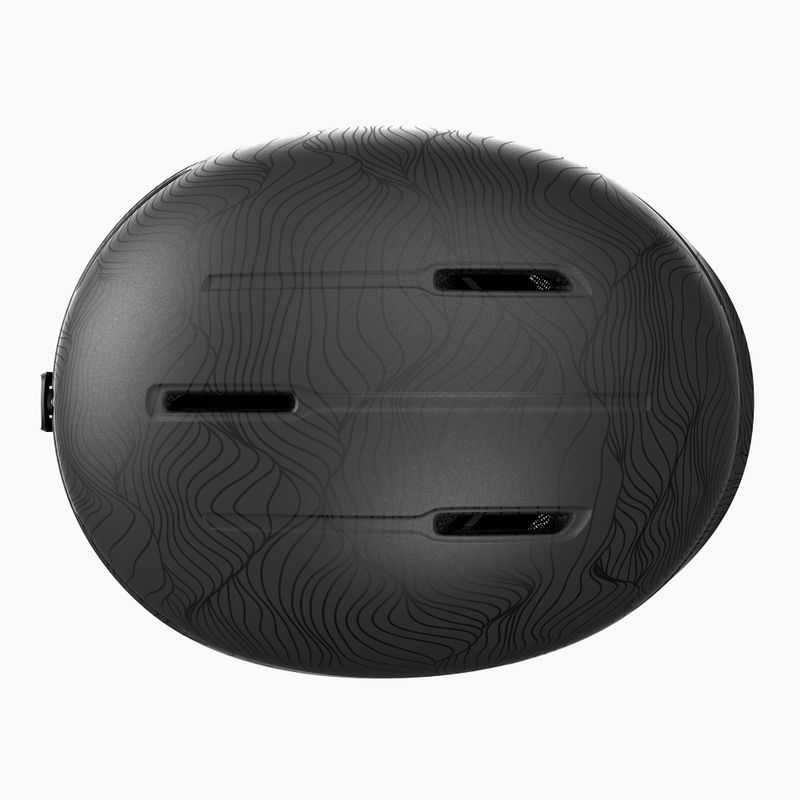 Cască de schi SCOTT Track granite black/holo silver 4
