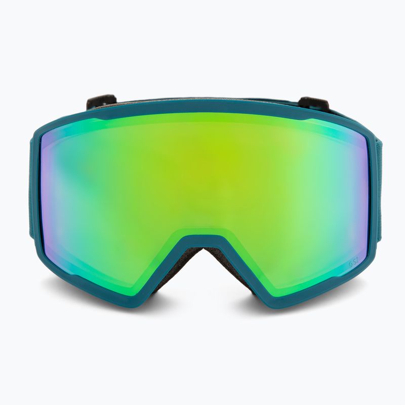 Ochelari de schi SCOTT Trace Pro petrol green/green chrome 2