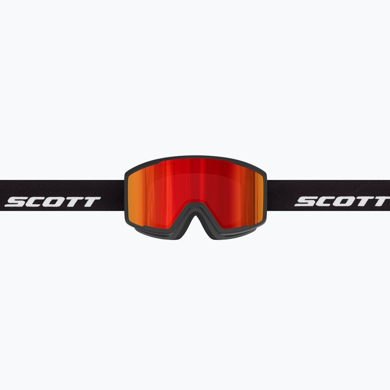 Ochelari de schi SCOTT Trace Pro Compact black/red chrome 3