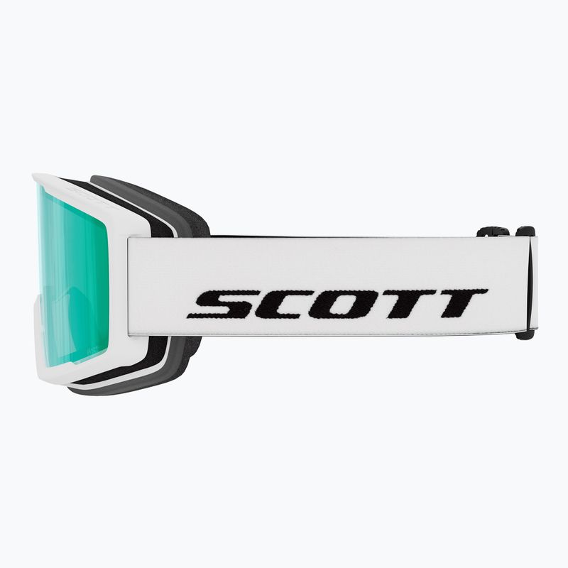 Ochelari de schi SCOTT Trace Pro Compact white/green chrome 2