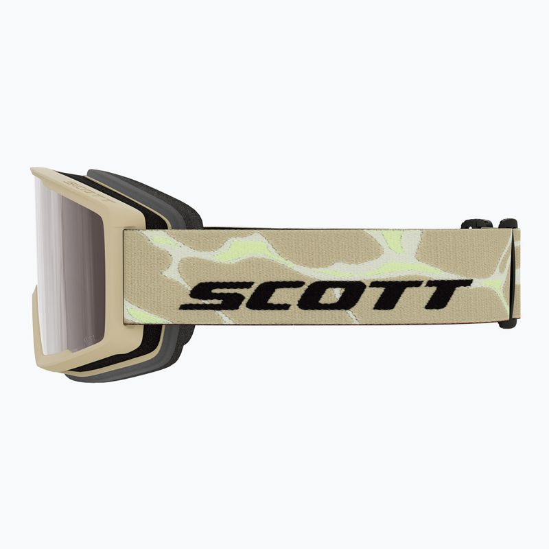 Ochelari de schi SCOTT Trace Pro Compact mojave beige/silver chrome 2